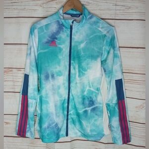 Adidas track tops football/ soccer zip-up size M NWT